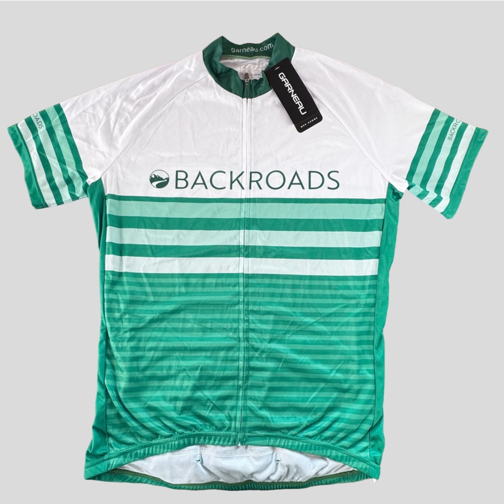Garneau Backroads Full Zip Cycling Jersey Short Sleeve
